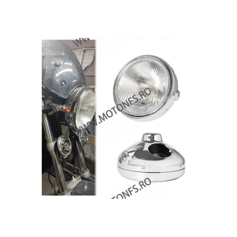 Far Universale H4 12V60/55W CB250 CB400 CB600 CB750 CB900 CB1000 CB1300 SV650 SV1000 GSF650 GSF1200 Bandit Honda Suzuki 0KSUM...